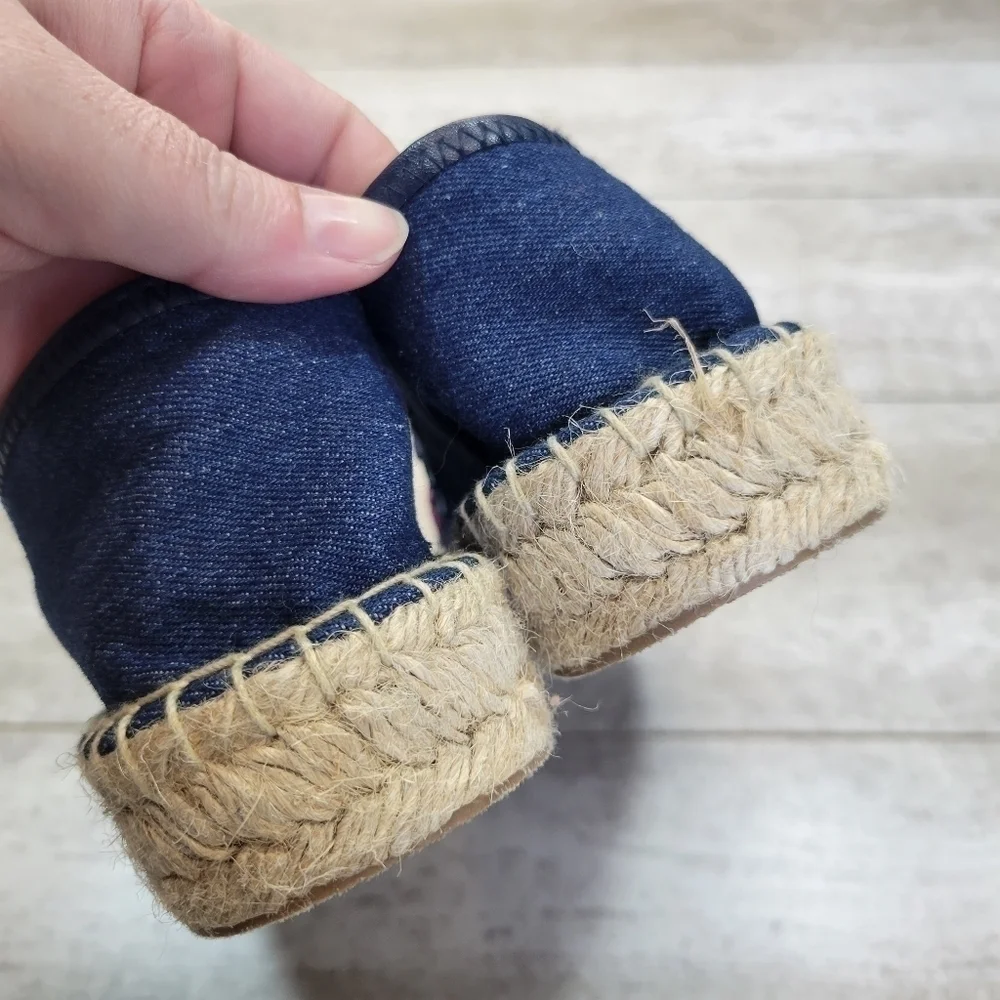 Jack Rogers blue denim